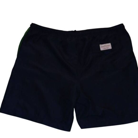 Cremieux Swim Shorts for Men Size XL  Navy & Green lined swim/board shorts Lengt - Picture 1 of 6